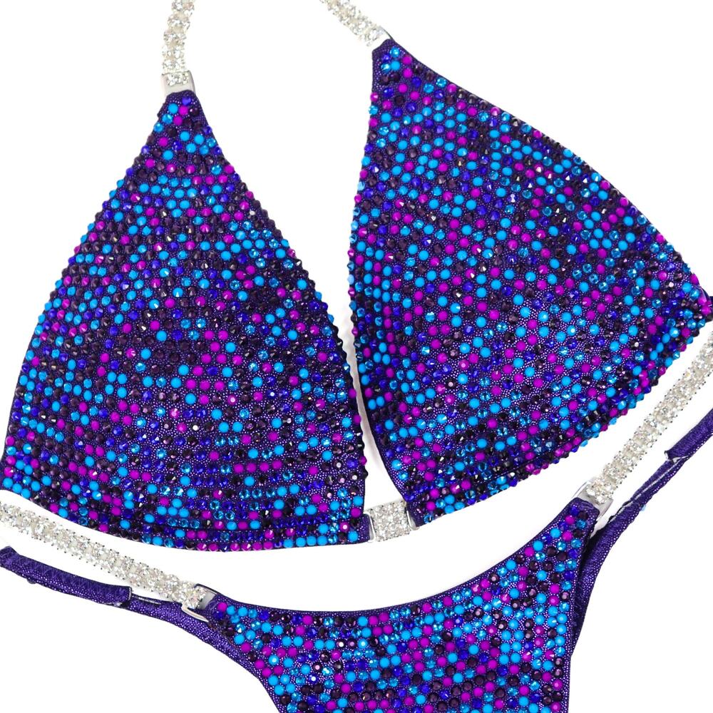 Angel Competition Bikinis Blue Angel Pro. Medium Molded/Pro.
